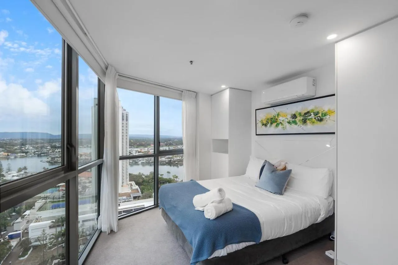 Apartment The Beachfront - 22F Skyline And Ocean View Studio With View Pool Gym Sauna Gold Coast Australia
