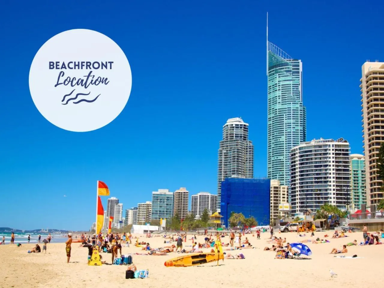 Apartment The Beachfront - 22F Skyline And Ocean View Studio With View Pool Gym Sauna Gold Coast