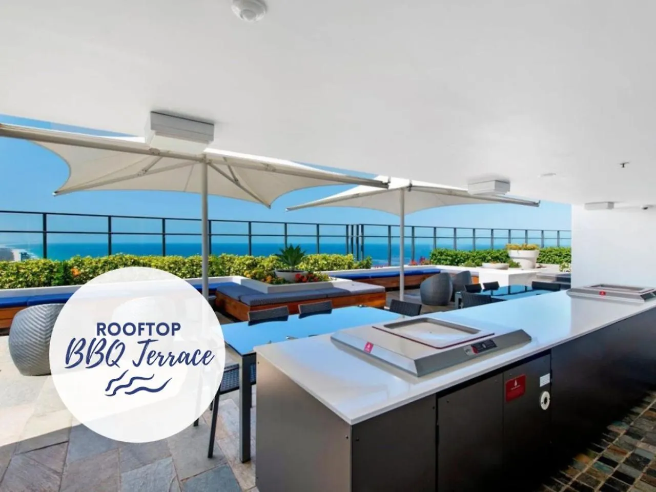 The Beachfront - 22F Skyline And Ocean View Studio With View Pool Gym Sauna Gold Coast 0*,